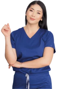 Doctora Andreé, especialista en sedación intravenosa y ambulatoria para procedimientos en Colombia.