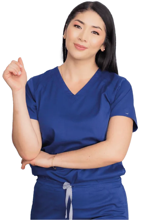 Doctora Andreé, especialista en sedación intravenosa y ambulatoria para procedimientos en Colombia.